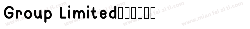 Group Limited字体转换